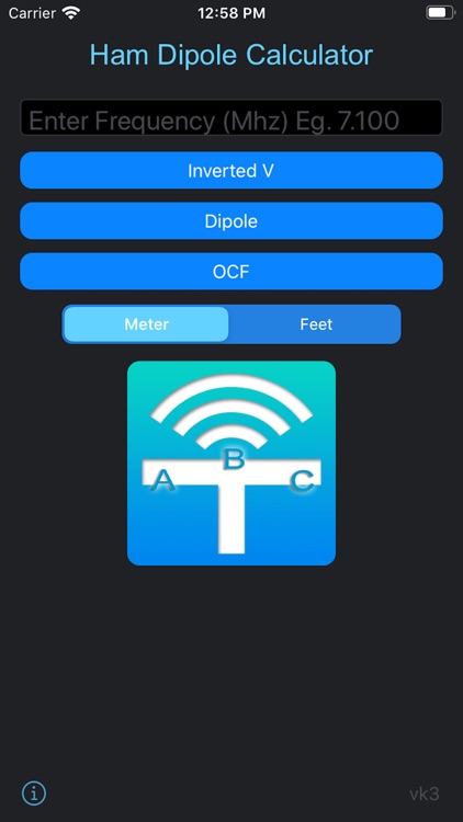 Ham Dipole Calculator