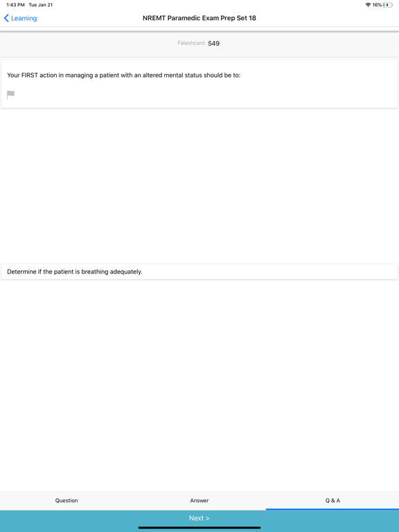 Screenshot #5 pour NREMT Paramedic Exam Review