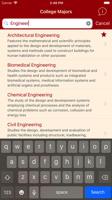 How to cancel & delete College Majors from iphone & ipad 3
