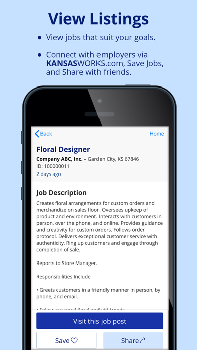 KANSASWORKS Job Search screenshot 3