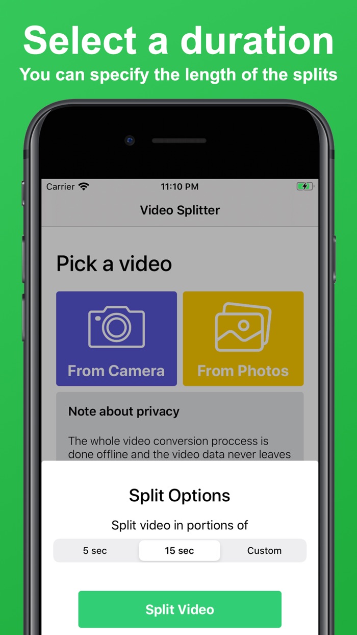 Video Splitter Longer Stories