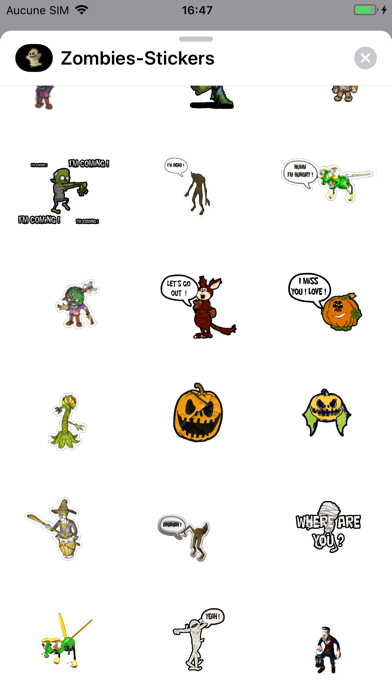 CoolMonsters Animated Stickers screenshot 2