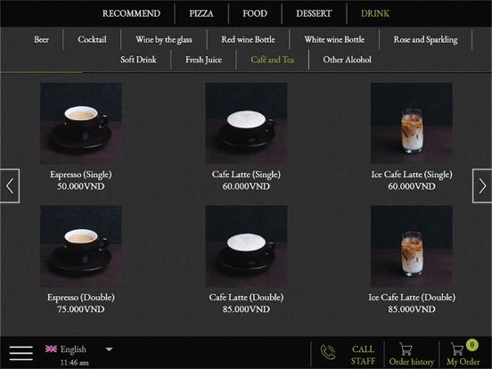 Screenshot #4 pour Table Order System