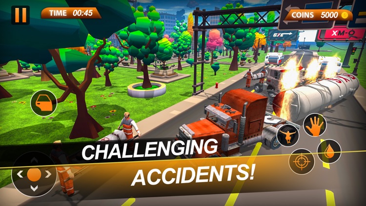 Fire Truck Best Rescue Game