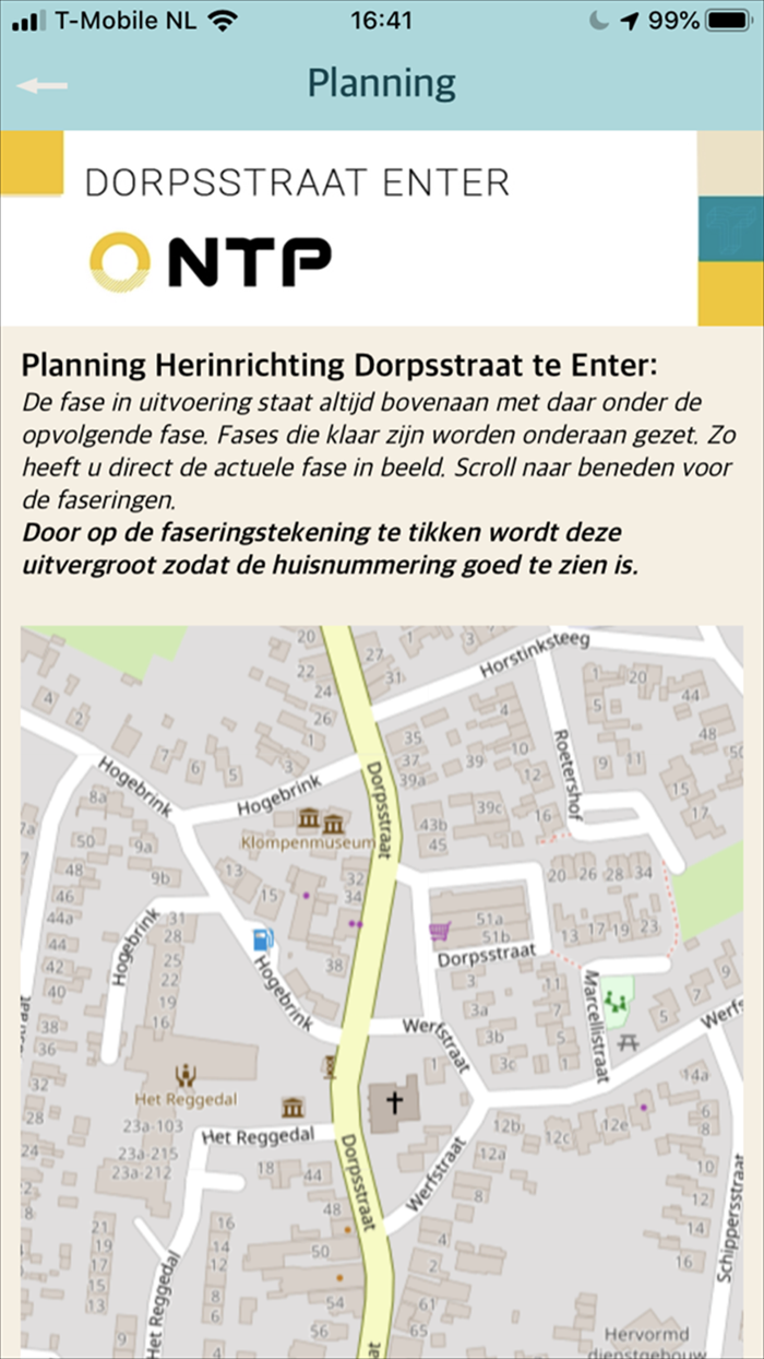 Dorpsstraat Enter