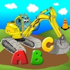 Icon Construction Truck Games ABC