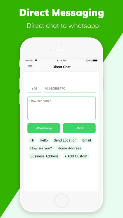 Whats Direct Chat and Web