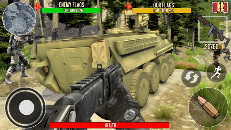 Capture the Army Base Flag 3D screenshot-4