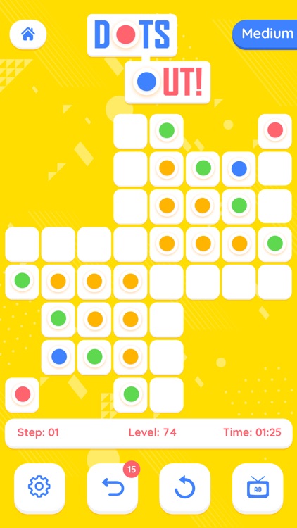 Dots Out - A puzzle Adventure screenshot-4