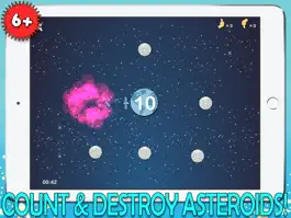 Game screenshot Multiplications Asteroids HD apk