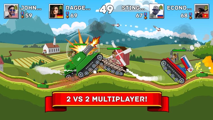 Hills of Steel screenshot-0