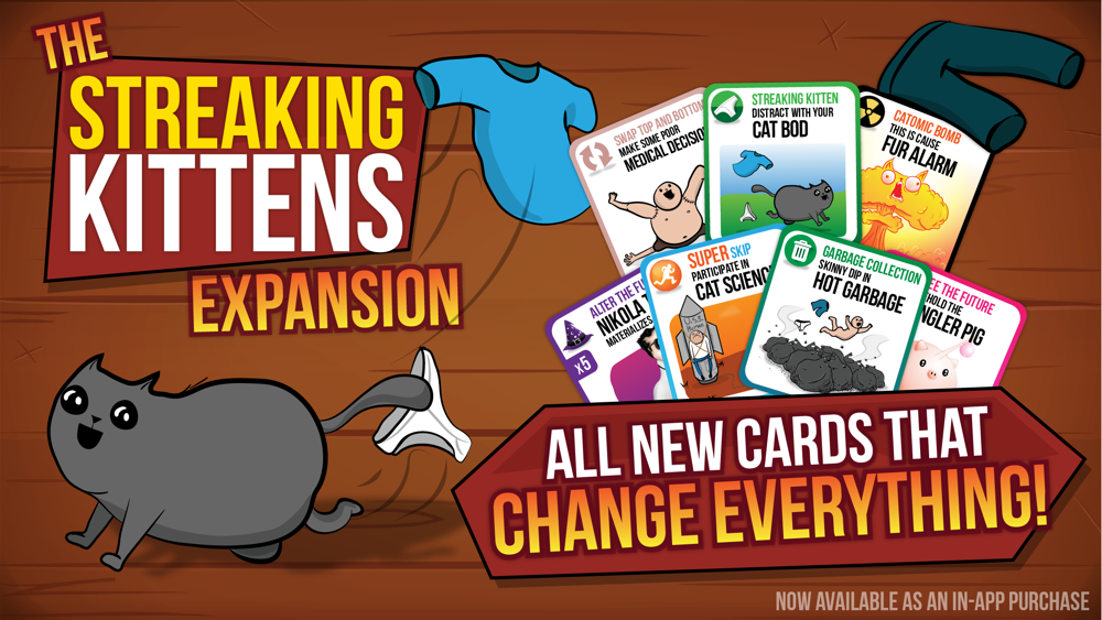 Exploding Kittens Coloring Pages : Exploding Kittens Original By