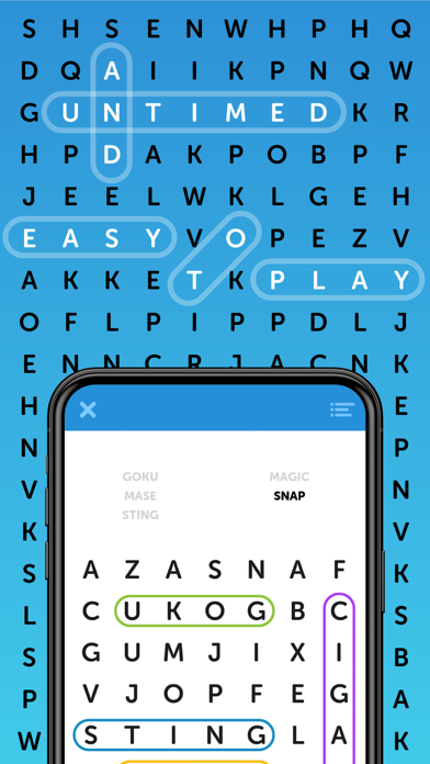 Simple Word Search Puzzles screenshot 3