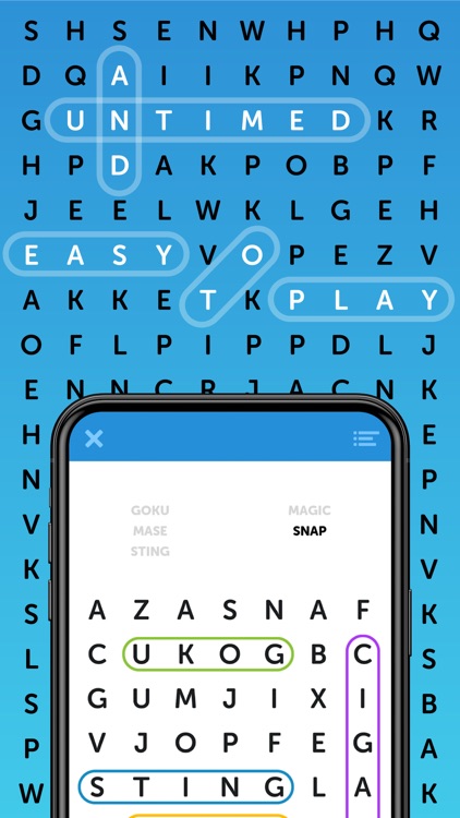 Simple Word Search Puzzles