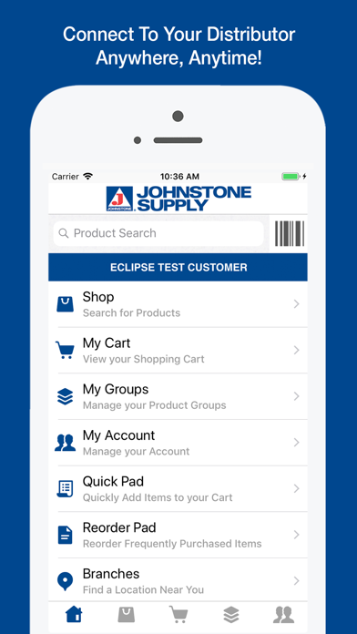 How to cancel & delete Johnstone Supply OE Touch from iphone & ipad 1