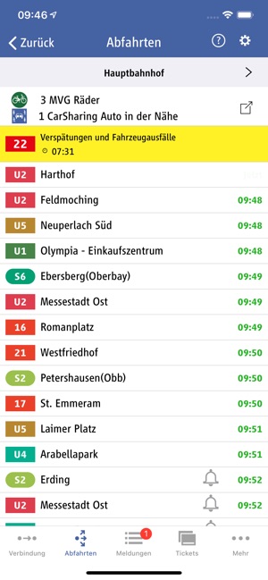 MVG Fahrinfo München(圖2)-速報App