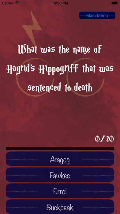 Wizard's Quiz screenshot 2