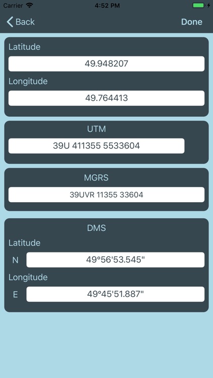 Mgrs & Utm Map screenshot-3