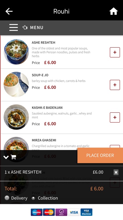 Rouhi Restaurant, Birmingham screenshot-4