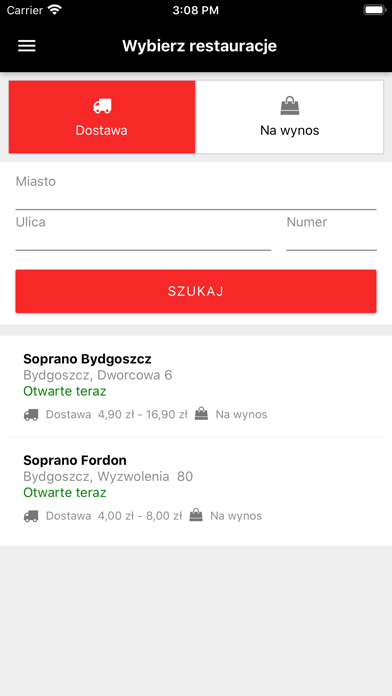 Pizzeria Soprano Bydgoszcz screenshot 2