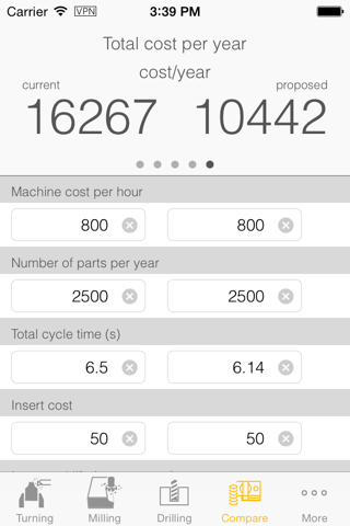 Скриншот из Machining Calculator