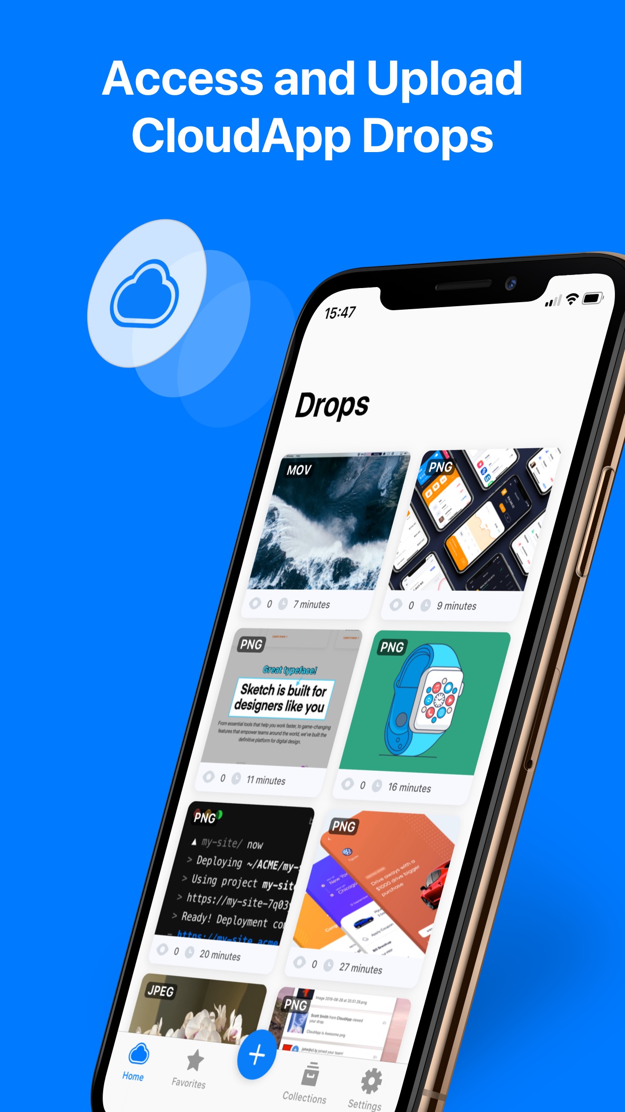 Screenshot do app CloudApp - Screen Capture