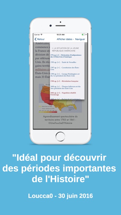 How to cancel & delete Une Touche D'Histoire from iphone & ipad 4