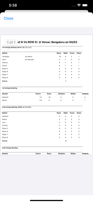 Cricket Scorekeeper(圖7)-速報App