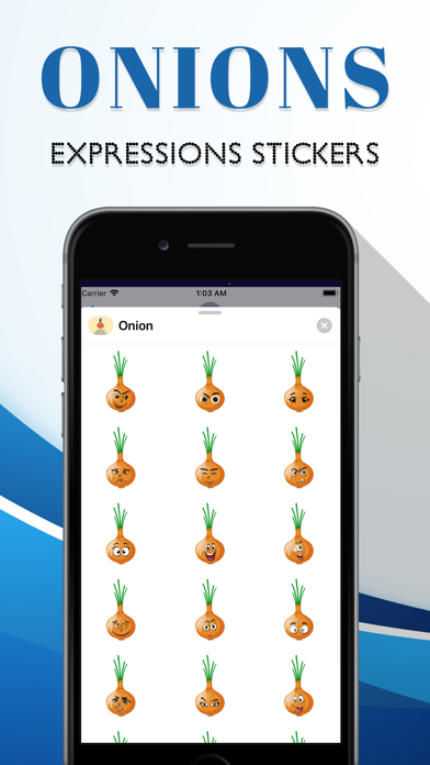 Onion Expression Stickers screenshot 3