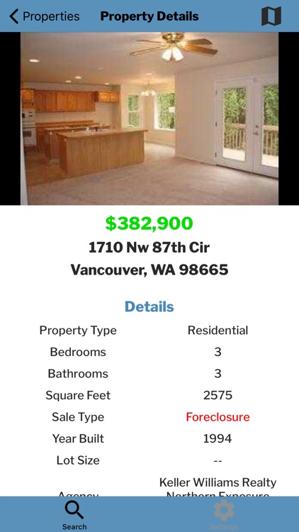 USHUD Foreclosure Home Search