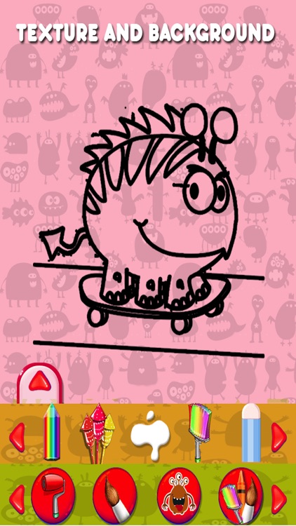 Monster Coloring Books screenshot-3