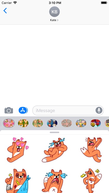 Cute Fox Stickers HD