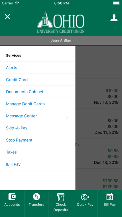 How to cancel & delete OU Credit Union Mobile from iphone & ipad 4