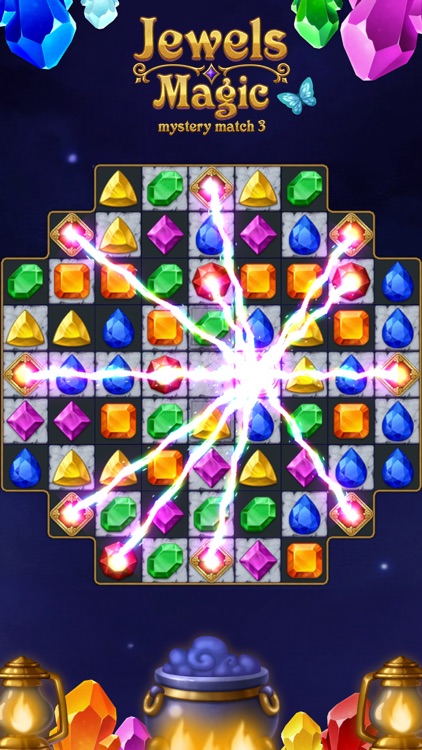 Jewels Magic: Mystery Match3