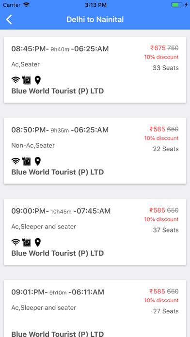 Blue World Tourist (P) Limited screenshot 3