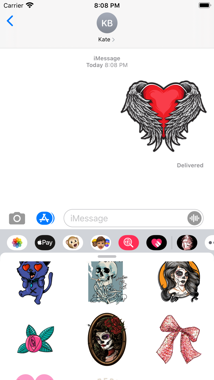 Bad  Mad Girl Stickers