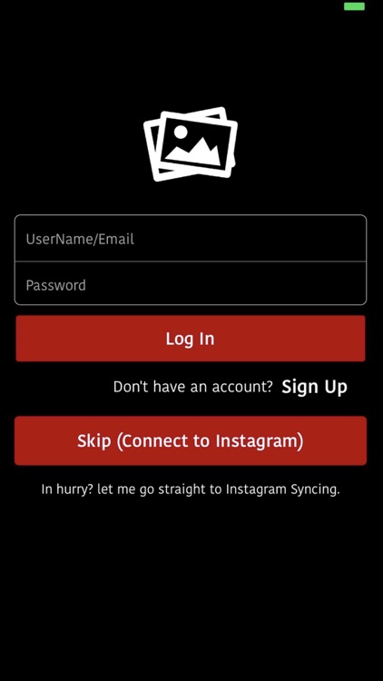 Profile for Instagram