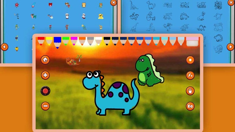 Finger Painting Coloring Book screenshot-3