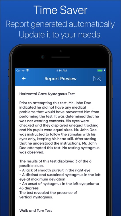 SFST Report - Police DUI App screenshot-3