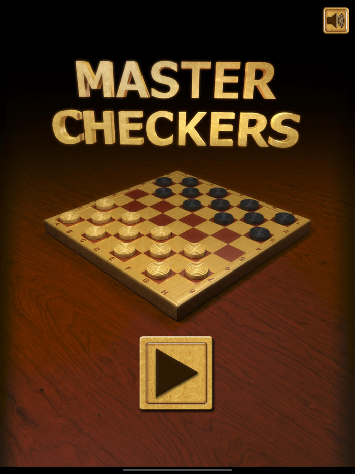 Checkers 2 players chess game