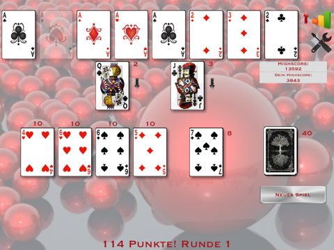 Rouge-Noire Royal Solitaire - náhled