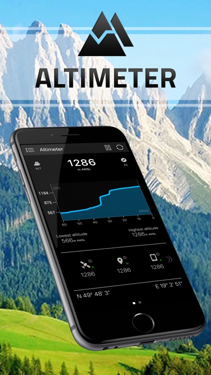 GPS Altimeter - Altitude & Map