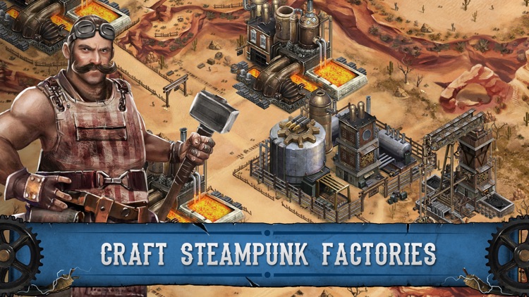 Wild West: Steampunk Alliances screenshot-3