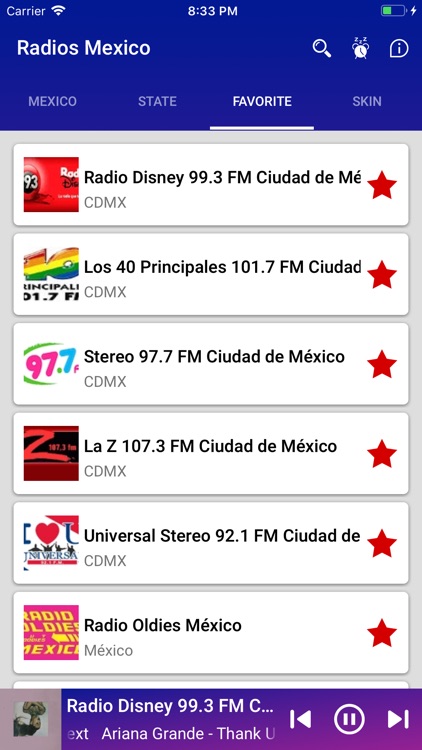 Radios de Mexico FM/AM screenshot-3