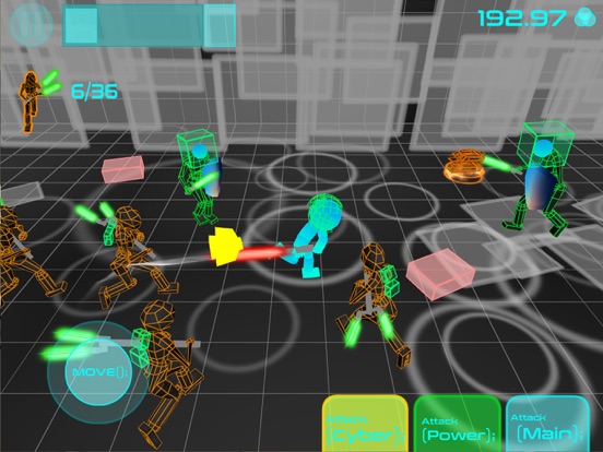 Stickman Neon: Sword Fighting screenshot 4