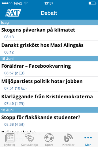 Alingsås Tidning screenshot 4