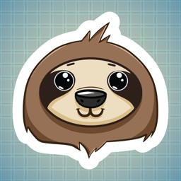 Sticker Me: Sloth Character