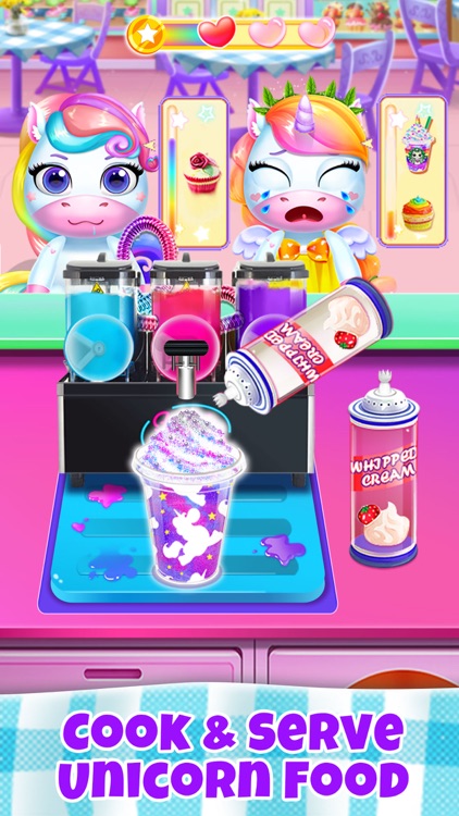 Unicorn Restaurant: Food Games screenshot-0