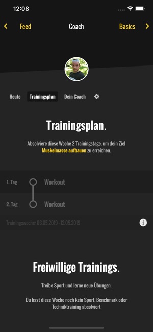 KERNWERK: Trainingsplan(圖4)-速報App