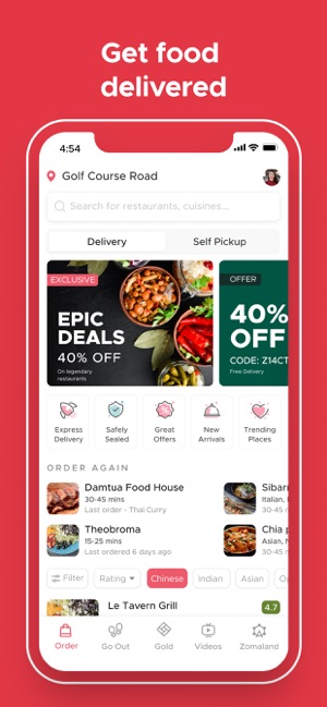 Zomato Food Restaurants On The App Store